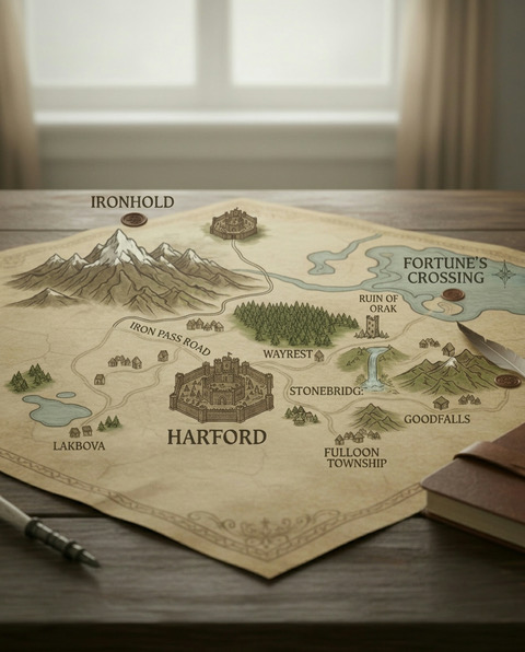 Map of Alderra